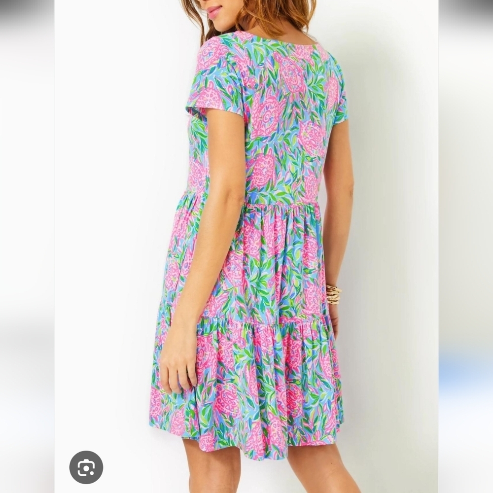 NWT Lilly Pulitzer Geanna Floral Mini Dress Size XS - Picture 3 of 11
